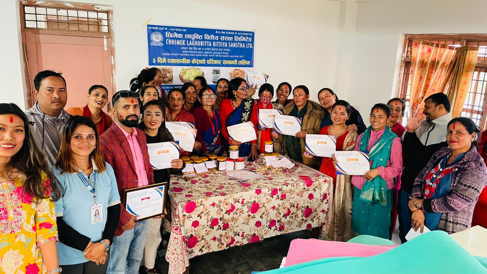 निजगढमा महिलाहरुका लागि केराका परिकार बनाउने तीनदिने सीपमूलक तालिम सम्पन्न